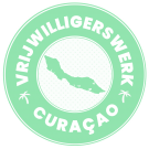 Logo-Vrijwilligerswerk-Curacao-Groen-Witte-Rand-summer-green_